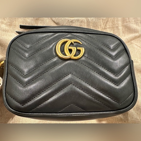 GG Marmont Mini Matelassé Shoulder Bag - Picture 8 of 13